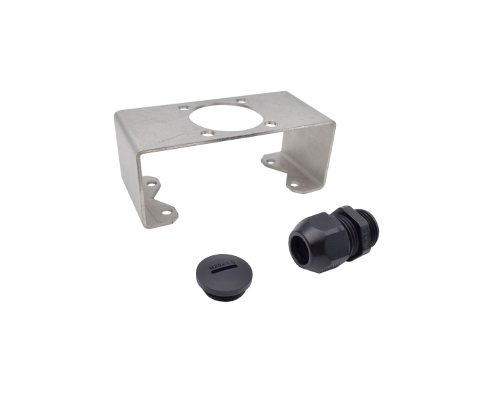 Stainless steel mounting set for SF limit switch boxes NAMUR 1